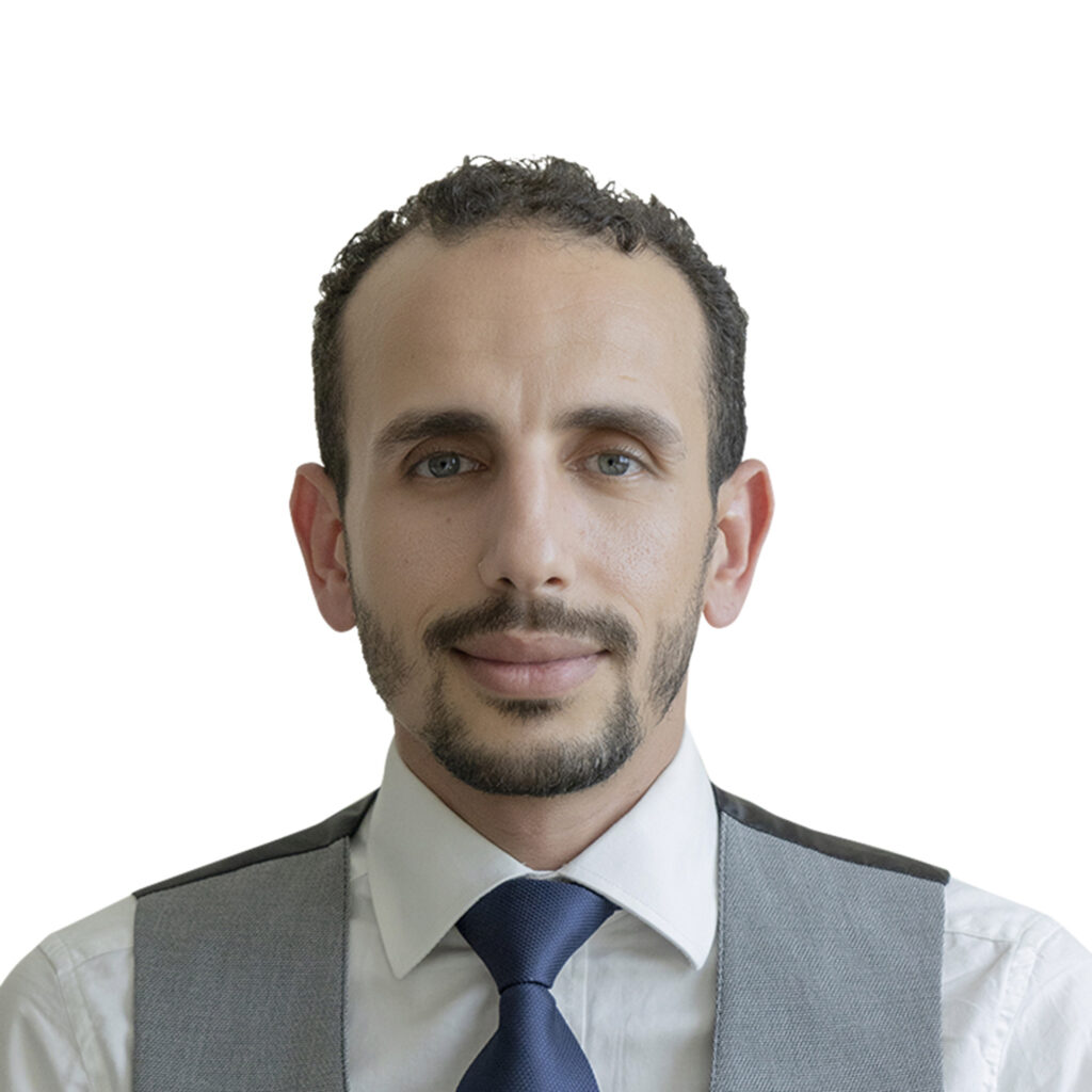 Ahmed Elgamal – General Manager at DHILAL Engineering Consulting, professional headshot in formal attire.